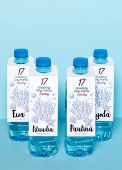 Zawieszki na butelki małe MERMAID (8 szt.)