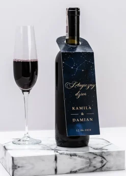 Zawieszki na butelki MAGICZNY DZIEŃ (4szt.)