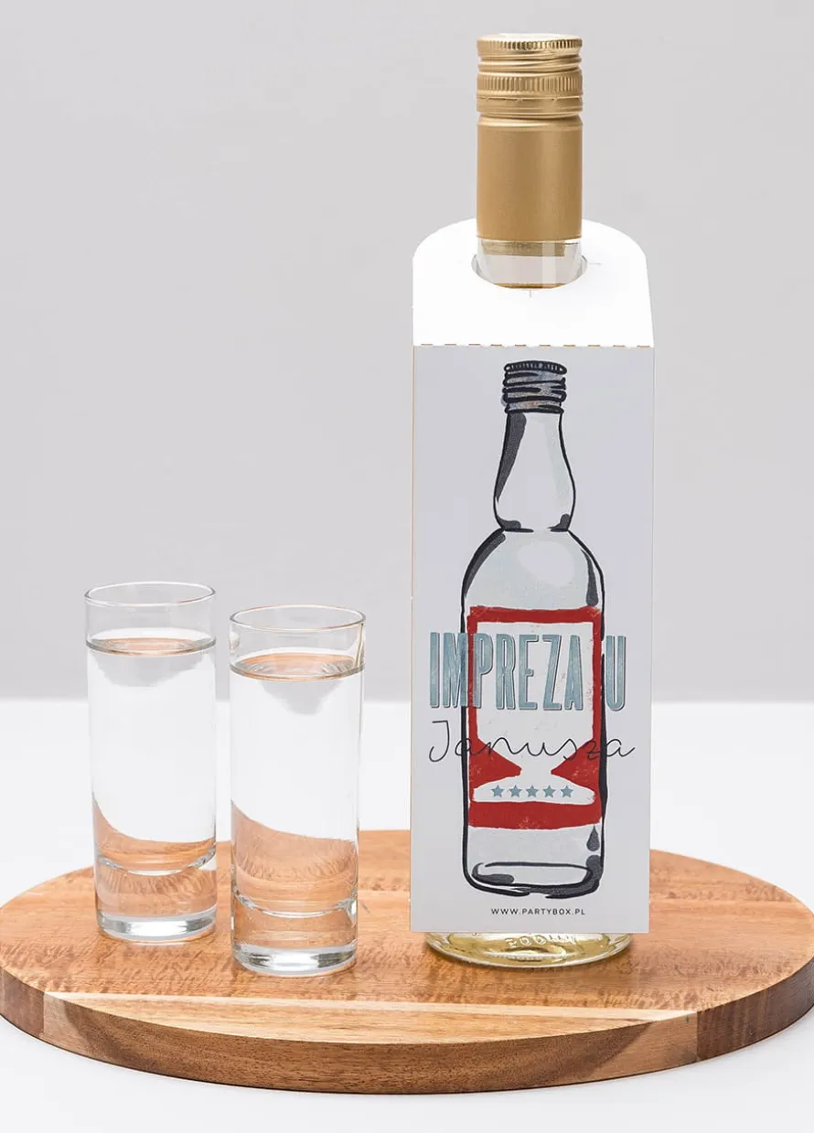 Zawieszki na butelki PRL (4 szt.)
