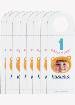 Zawieszki na butelki ROCZEK MISIA (8szt.)
