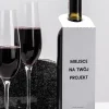 Zawieszki na butelki TWÓJ PROJEKT personalizowane (4szt.)