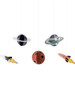 Zawieszki papierowe KOSMOS (5szt.)