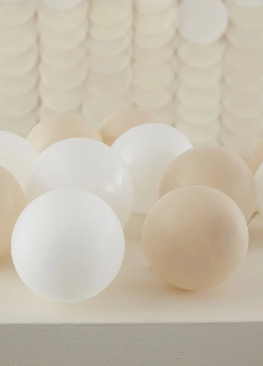 Zestaw balonów NUDE I BIAŁE