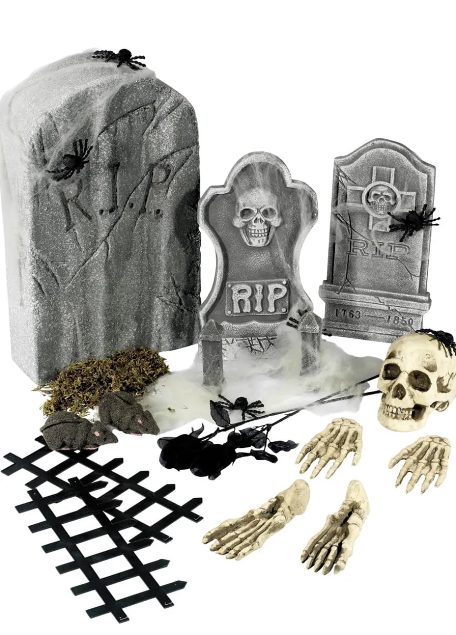 Zestaw cmentarny DEKORACJE HALLOWEENOWE
