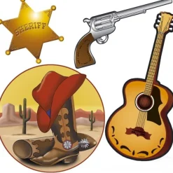 Zestaw dekoracyjny WESTERN