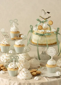 Zestaw do babeczek na baby shower OH BABY