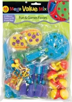 Zestaw drobnych upominków dla dzieci FUN (48szt.)