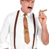 Zestaw gangstera LATA 20 brązowy