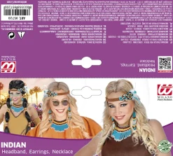Zestaw INDIANKI dodatki do stroju indianina