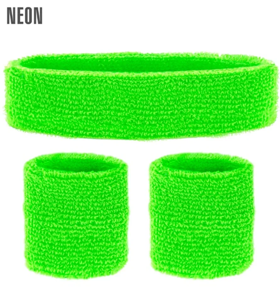 ZESTAW OPASEK w kolorze neonowym