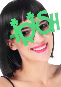 Zielone okulary IRISH gadżet na Dzień św. Patryka