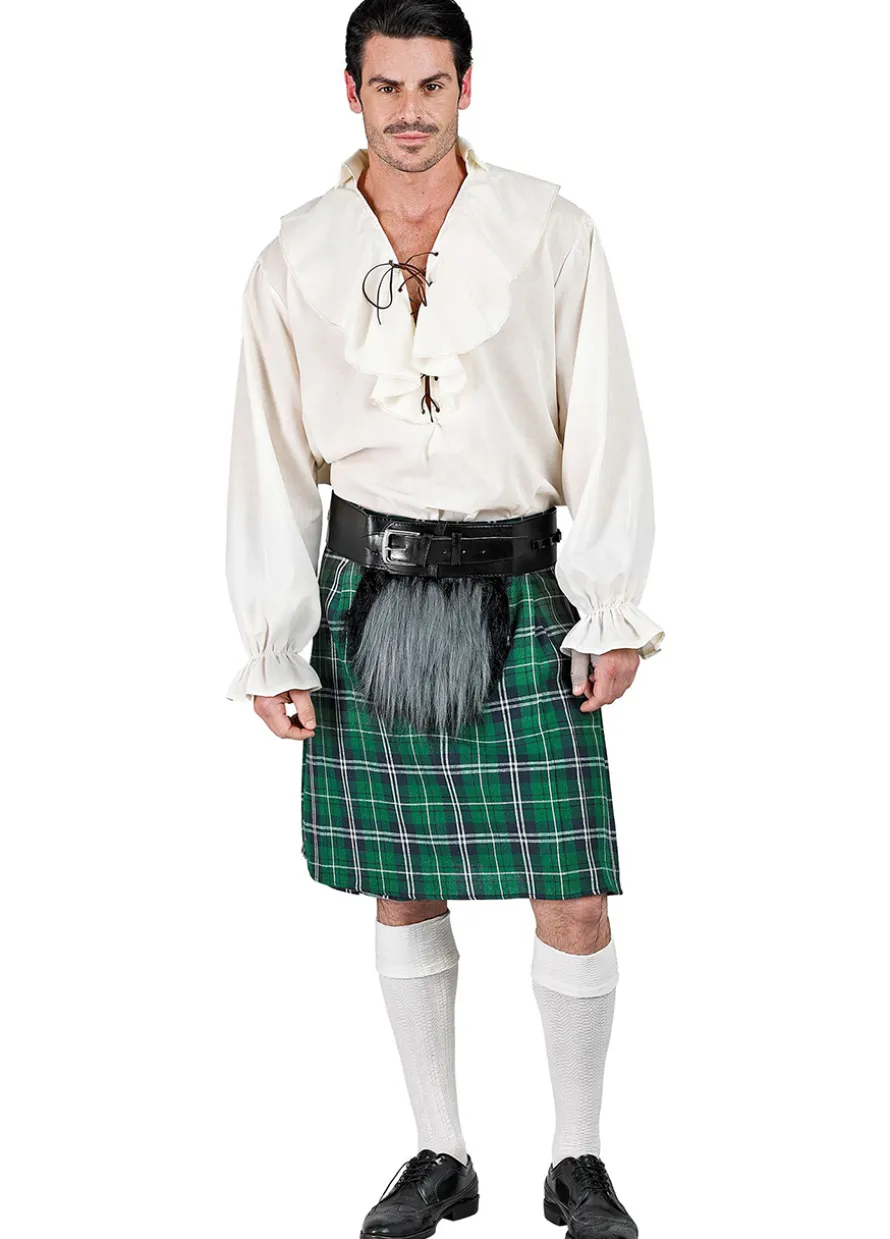 Zielony KILT rozmiar uniwersalny