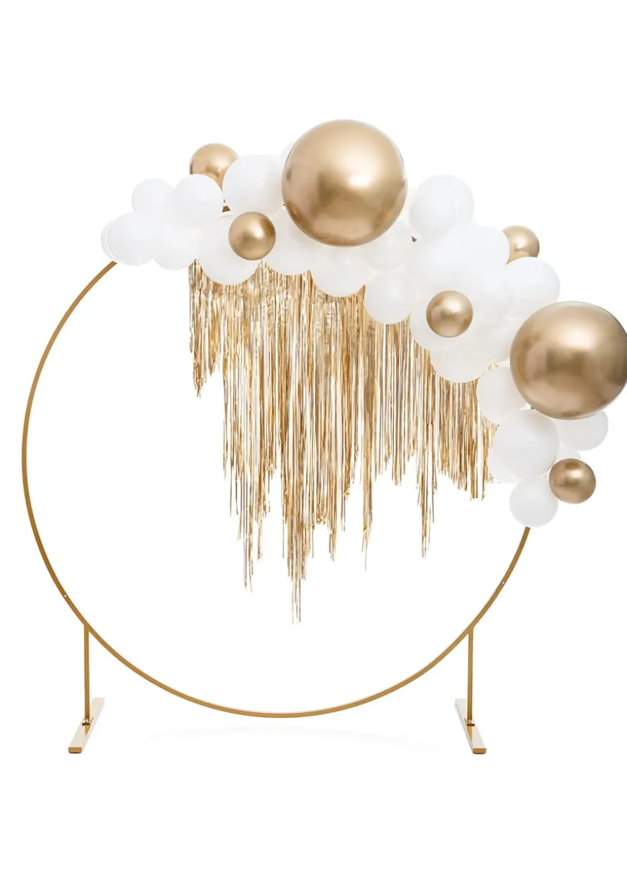 Złote balony chromowane 30 cm (50szt.)