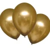 Złote balony CHROM (6szt.)