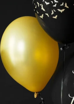 Złote balony METALICZNE 30cm (100 szt.)