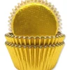 Złote papilotki do muffinek (45szt.)